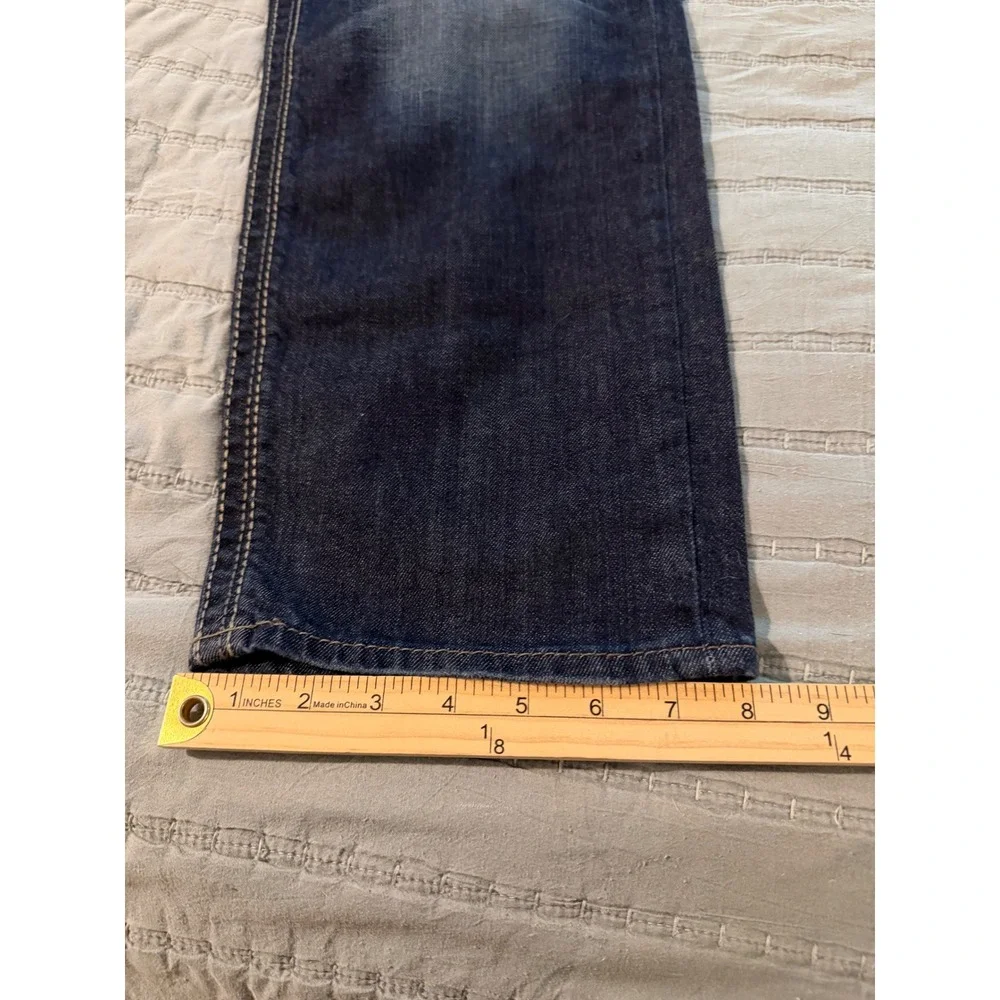 Silver Jeans Co Hunter Straight Leg Dark Wash Denim Jean Mens 32x30 M84966LDS353